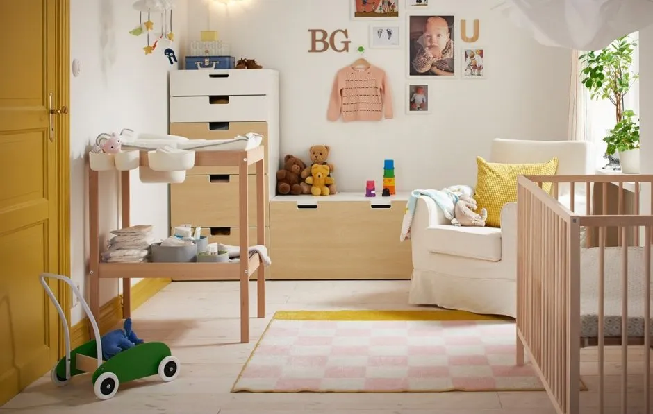 Детская комната для маленького ребенка