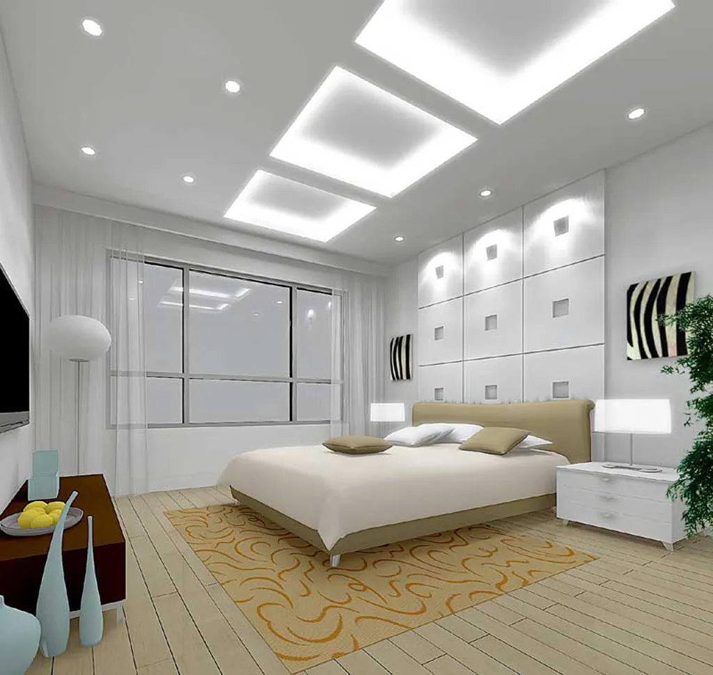 modern-bedroom-design-with-cool-ceiling