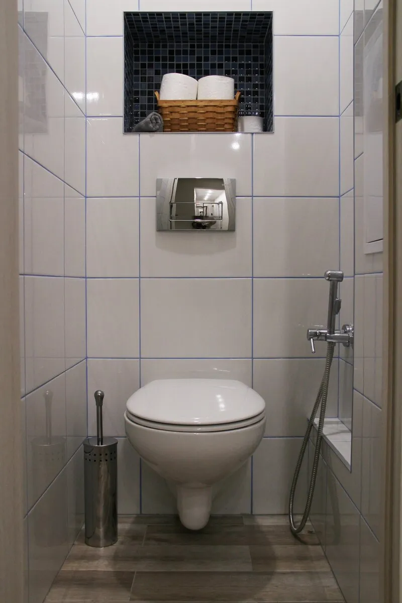 Современный интерьер туалета